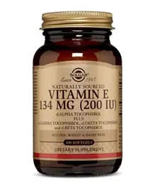 SOLGAR Vitamin E 200 IU Mixed - 100 Softgels