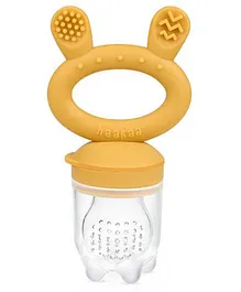 Haakaa Fresh Food Feeder and Teether - Mustard