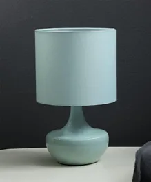 Pan Emirates Ebony Touch Table Lamp - Blue