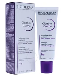Bioderma Cicabio Cream Repairing for Irritated, Damaged Skin - 40ml