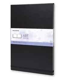 Moleskine Art Collection - Watercolor Album Notebook for Drawing Hard Cover Black - 60 Pages