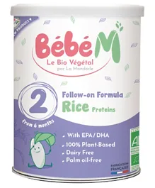 BebeM 2 Organic Follow On Formula Rice & Proteins - 800g