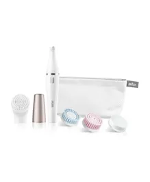 Braun FaceSpa 851 3-in-1 Facial Epilating Cleansing and Vitalization System