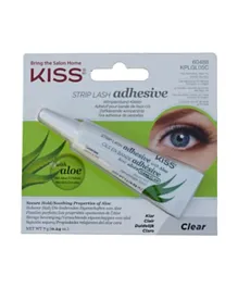 Kiss Strip Lash Adhesive With Aloe Clear KPLGL05 - 7g