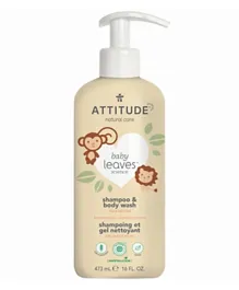 Attitude Baby Leaves 2-In-1 Shampoo & Body Wash Pear Nectar - 473mL