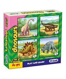 Frank Dinosaurs Puzzle - 72 Pieces
