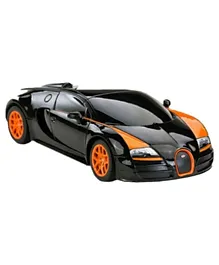 Rastar 1:18 Scale Remote Control Bugatti Grand Sport Vitesse Car - Black