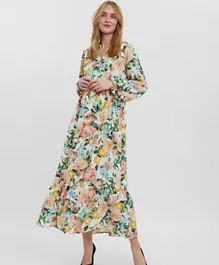 Mamalicious Floral  Maternity Dress - Multicolor
