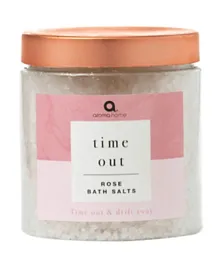 Aroma Home Time Out Rose Bath Salts - 680g