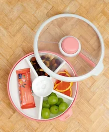 Gobe Large Snack Spinner - Coral Pink