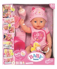 Baby Born Baby Doll with Accessories - Pink