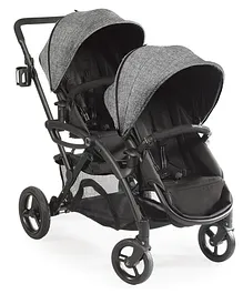 Contours Options Elite Tandem Stroller - Graphite Grey