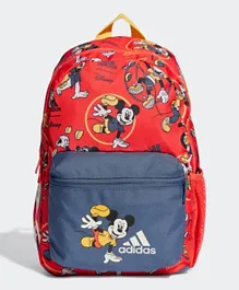 adidas Disney Mickey Mouse Backpack Bright Red - 13 Inches