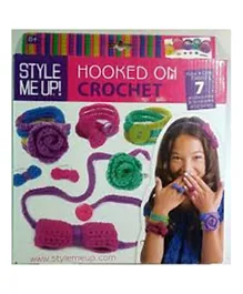 Style Me Up Hooked On Crochet with 7 Accessories - Multicolor