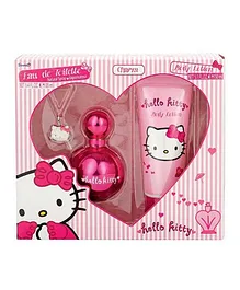 Hello Kitty Pink (W) EDT 100mL + 150mL Body Lotion + Charm Set