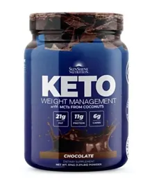 Sunshine Nutrition Keto Meal Replacement Chocolate - 574g