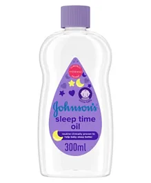 Johnson & Johnson Sleep Time Baby Oil - 300mL
