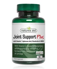 NATURES AID LTD Joint Support Plus 30mg Food Supplement - 90 Capsules