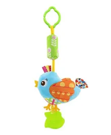 Happy Monkey Hanging Plush Soft Toy Rattle Pack of 1 - Bird