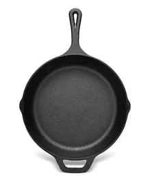 Fissman Frying Pan With Helper Handle - Black