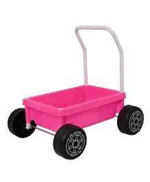 Plasto Baby Walker With Silent Wheels - Pink