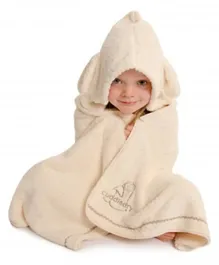Cuddledry Snuggle Bunny Hooded Bath Towel - Cream