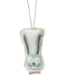 Jack N' Jill  Toothkeeper Bunny - Blue & White