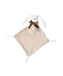 Maud N Lil Organic Organic Dou Dou Bunny Blanket -  Brown