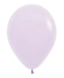 Sempertex Round Latex Balloons Balloons Pastel Matte Purple - Pack of 50