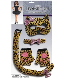 Party Centre Leopard Costume Kit - Yellow