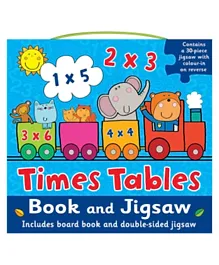 Igloo Books Times Tables Book & Jigsaw Box - English