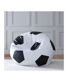PAN Home Football Bean Bag - Black & White
