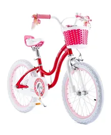 Royal Baby Star Girl Bicycle Pink  - 18 inches