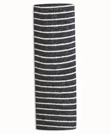 aden + anais Snuggle Knit Swaddle Blanket - Navy Stripe