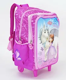 Sofia The First Unicorn Adventures Trolley Bag Pink - 17 Inch