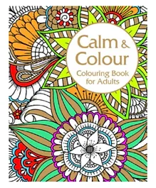 SAKHA Calm and Colour - Colouring Book For Adults - English