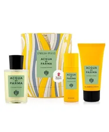 Acqua Di Parma Colonia Futura Set Of EDC + Shower Gel + Deodorant - 3 Pieces