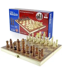 UKR Wooden Chess Set 32 Pieces - 2 Players