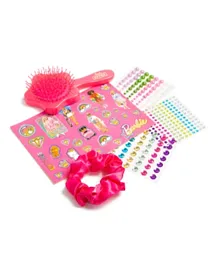 Barbie Extra Customize Your Own Hair Brush Kit - 5 Pieces