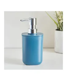 HomeBox Nova Single Solid Soap Dispenser - Blue