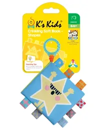 K's Kids Crinkling Soft Book Shapes - Multicolour