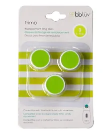 Bbluv Trimo Replacement Filing Discs Stage 3 - Green