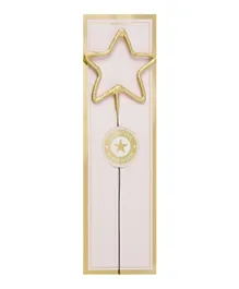 Meri Meri Wonder Candle Star - Gold Glitter