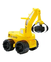 Ching Ching 2 in 1 Kid’s Ride-on Excavator - Yellow