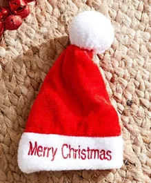 قبعة سانتا ألاسكا من هوم بوكس مع تفاصيل من القطيفة
