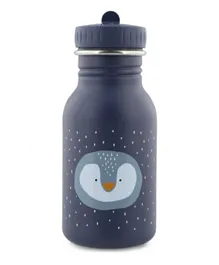 Trixie Mr Penguin Stainless Steel Water Bottle Blue - 350mL