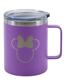 Stor Minnie Mouse DW Stainless Steel Rambler Mug With Cover - 380mL