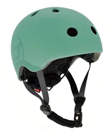 Scoot & Ride Kid Helmet S-M Forest