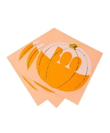Talking Tables Pumpkin Halloween Napkins - Pack of 16