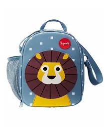 3 Sprouts Lunch Bag Lion - Yellow & Blue